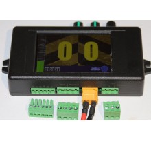 Target control unit for shooting range Target control unit for shooting range