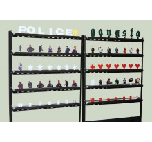 Colored targets for a shooting range with automatic lifting - set Colored targets for a shooting range with automatic lifting - set